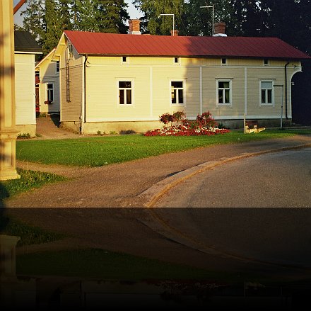 Wooden house at west coast city
